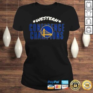 ClassicLadies Golden State Warriors Western Conference Champions shirt