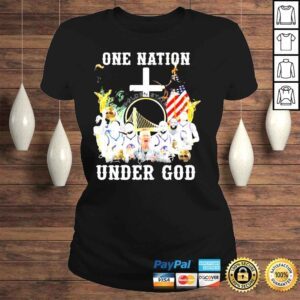 ClassicLadies Golden state one nation under god team player 2022 shirt