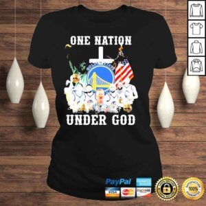 ClassicLadies Golden state one nation under god team player American shirt