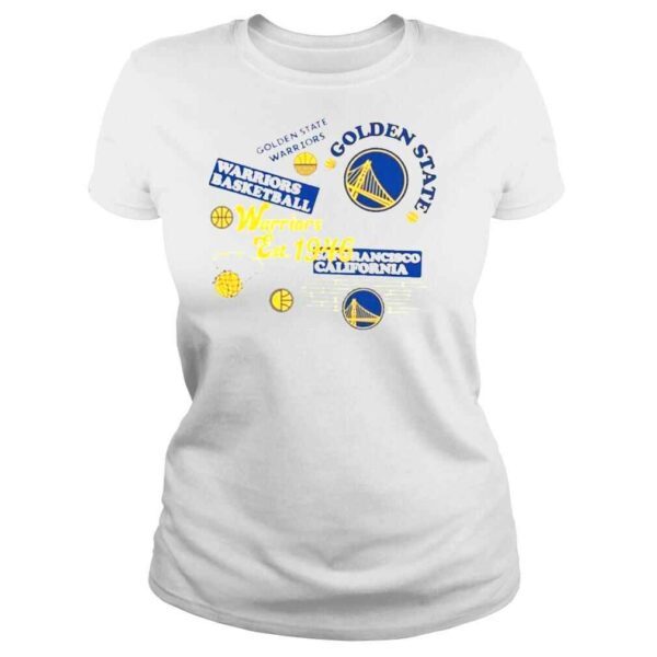 Golden state warriors fanatics street collective shirt - Image 3