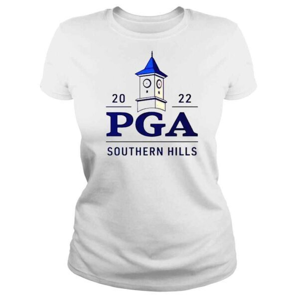 Golf 2022 PGA Southern Hills Logo New TShirt - Image 3