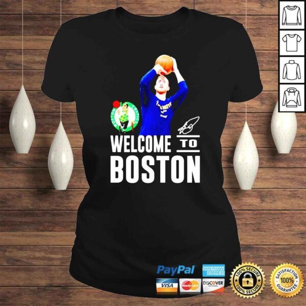 Gordon Hayward Welcome to Boston Celtics Finals 2022 signature shirt - Image 3