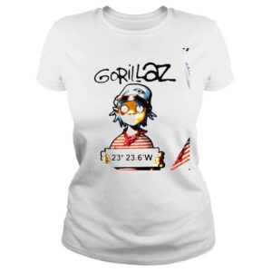 ClassicLadies Gorillaz 23 236 W cartoon shirt