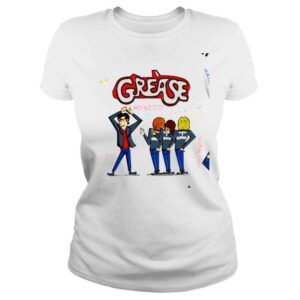 ClassicLadies Grease Greased Lightnin hound dog youre the one that I want Summer Nights cartoon shirt