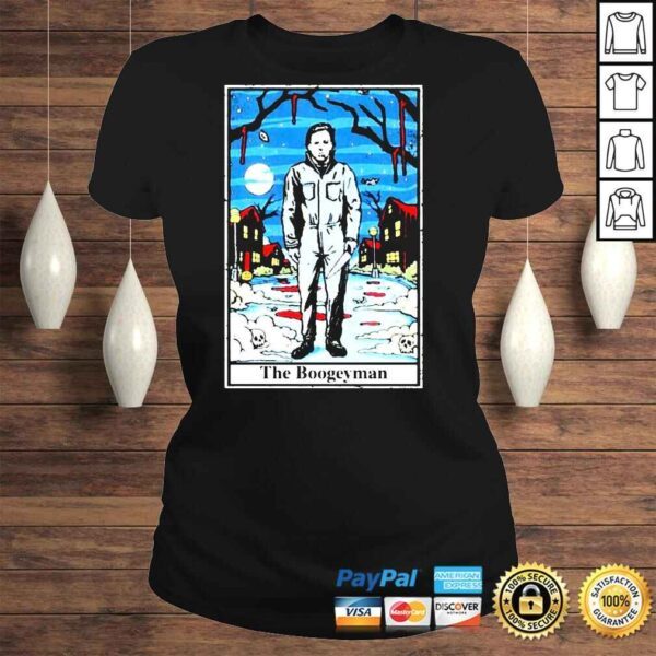 Halloween Michael Myers The Boogeyman Tarot Shirt Long Sleeve - Image 3