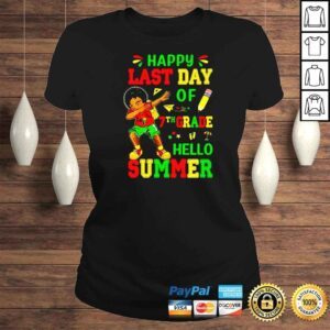 ClassicLadies Happy Last Day Of 7Th Grade Dabbing Black Boys Juneteenth TShirt