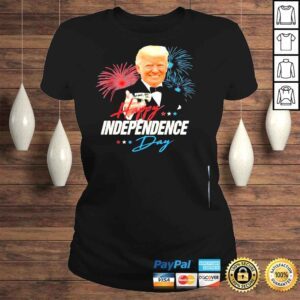 ClassicLadies Happy independence day 4th of july Trump shirt