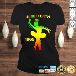 ClassicLadies Happy juneteenth is my independence day dancer black girl shirt