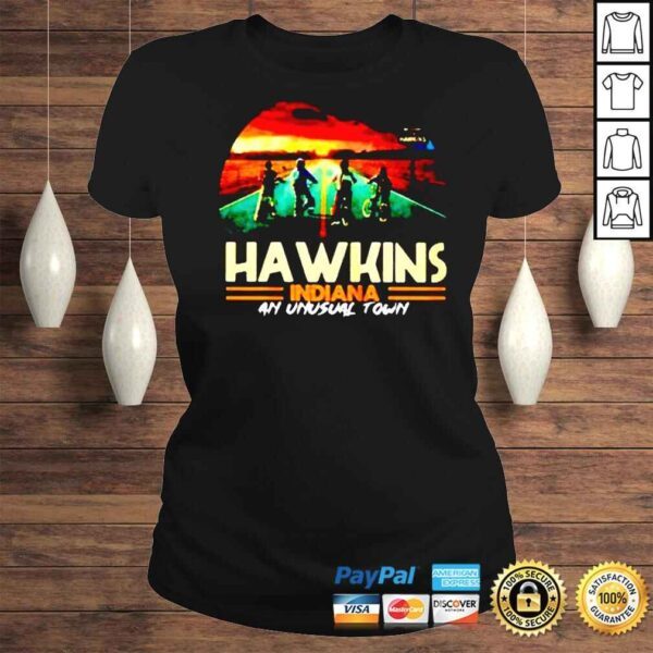 Hawkins Stranger Things 4 Indiana An Unusual Town shirt - Image 3