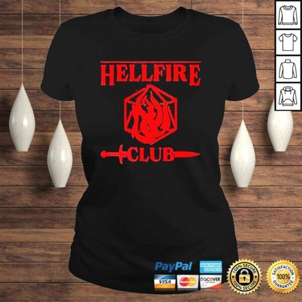 Hellfire Club T Shirt Stranger Things Gift For Fan TShirt Club Stranger Things 4 Shirt - Image 3