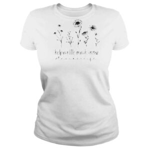 ClassicLadies Helping Little Minds Grow Teacher Life Shirt