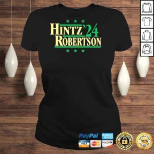 ClassicLadies Hintz Robertson 24 Political Campaign Parody Shirt