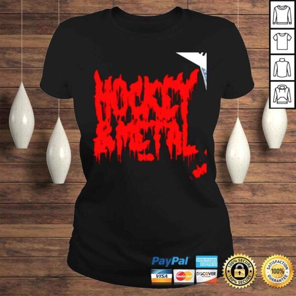 Hockey and Metal BHB blood shirt - Image 3