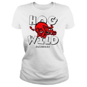 ClassicLadies Hogfield arKansas hog wild razorbacks retro shirt