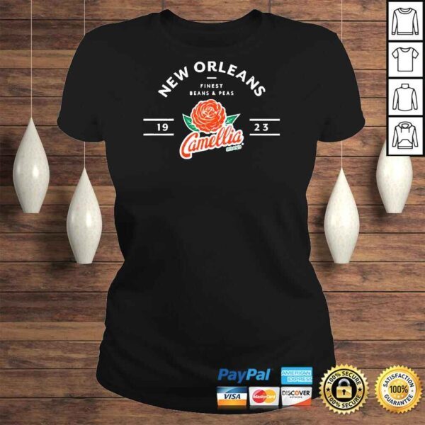 Hold The Mayo New Orleans Finest Beans And Peas Camellia Shirt - Image 3