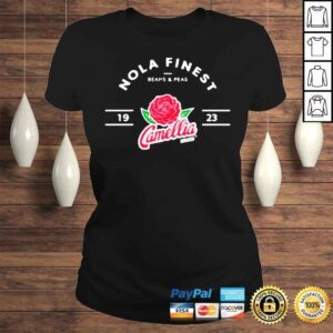 ClassicLadies Hold The Mayo Nola Finest Beans And Peas 19 23 Camellia Shirt