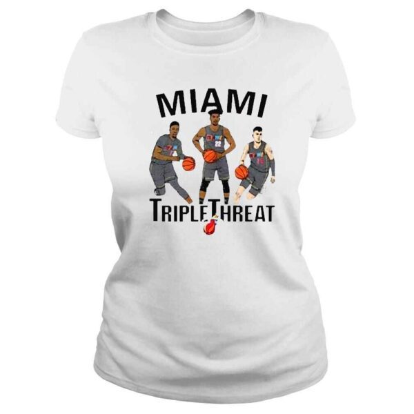 Homage Miami Heat Mashup Triple Threat Shirt - Image 3