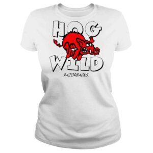 ClassicLadies Homefield Apparel Hogfield Arkansas Hog Wild Razorbacks Retro Shirt