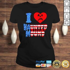 ClassicLadies I Love Haunted Mound American Flag Shirt