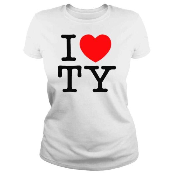 I Love Ty France Shirt Seattle Mariners The Yankees - Image 3