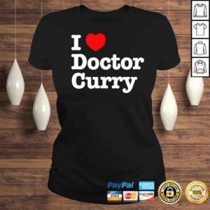 ClassicLadies I heart doctor Curry shirt