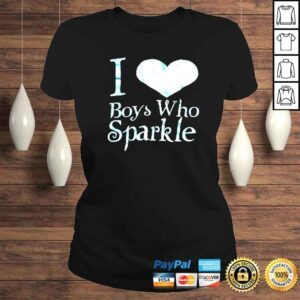 ClassicLadies I love boys who sparkle twilight shirt