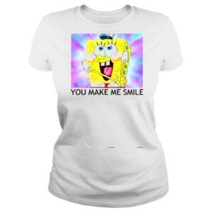 ClassicLadies Ichirakuteeshop Merch You Make Me Smile Spongebob Summer Shirt