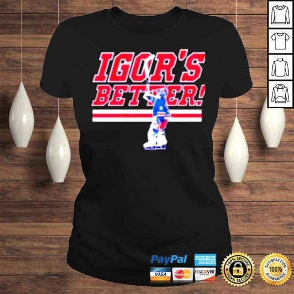 Igor Shesterkin Igors Better shirt - Image 3