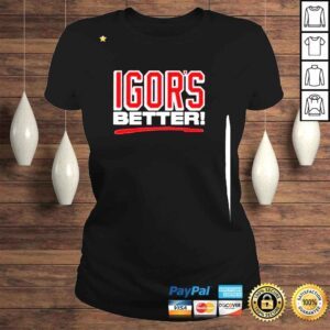 ClassicLadies Igor Shesterkin New York Rangers Igors Better Shirt