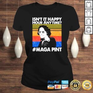 ClassicLadies Isnt It Happy Hour Anytime Mega Pint Johnny Depp vintage shirt