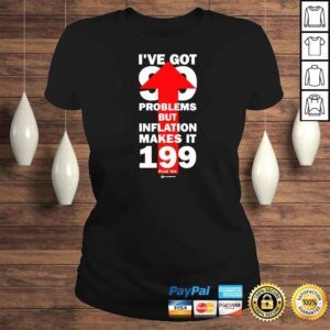 ClassicLadies Ive Got 99 Problems But Inflation Makes It 199 Plus Tax TShirt