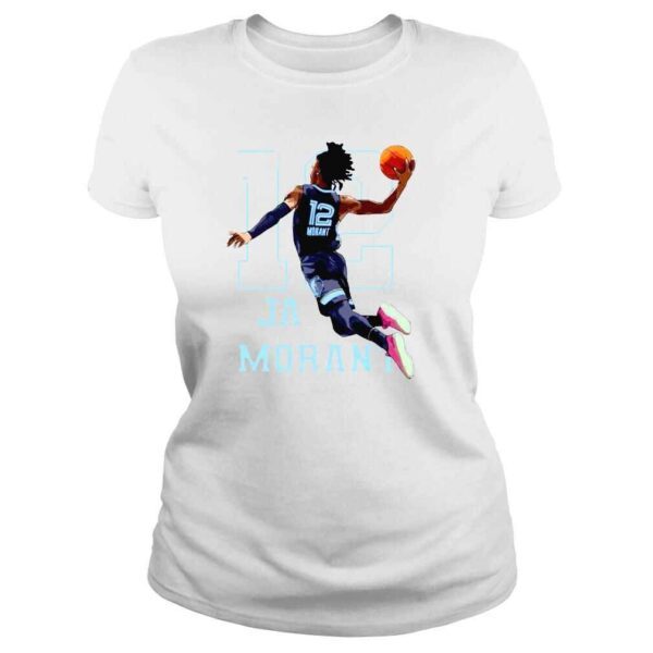 Ja morant dunk crewneck memphis grizzlies shirt - Image 3