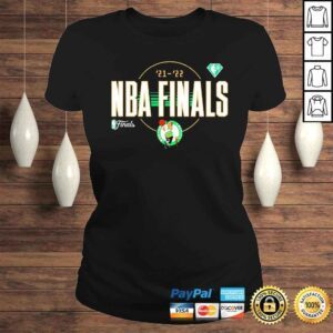 ClassicLadies Jaylen Brown Boston Celtics 2022 NBA Finals Bound Name and Number Tshirt