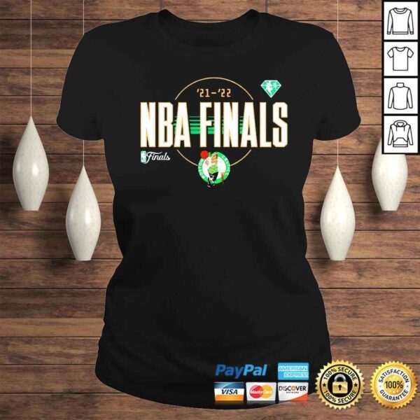 Jaylen Brown Boston Celtics 2022 NBA Finals Bound Name and Number Tshirt - Image 3