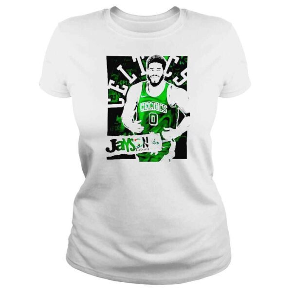 Jayson Tatum Boston Celtics Cartoon shirt - Image 3