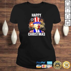 ClassicLadies Joe Biden 4th of July happy Christmas shirt