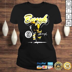 ClassicLadies Johnny Bucyk Boston Bruins Retro Script signature shirt