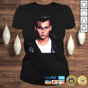 ClassicLadies Johnny Depp Cry Baby Graphic Shirt