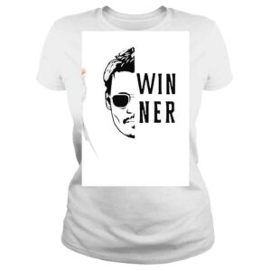 ClassicLadies Johnny Depp Win ner shirt