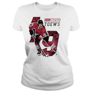 ClassicLadies Jonathan toews offset chicago blackhawks Tshirt