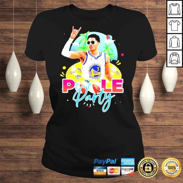 Jordan Poole Party Golden State Warriors Shirt - Image 3