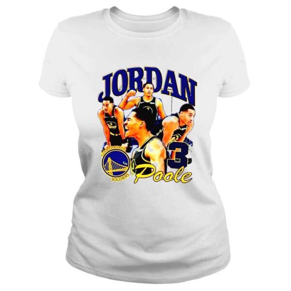 Jordan poole vintage 90s style shirt - Image 3