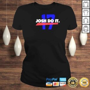 ClassicLadies Josh Allen Buffalo Bills 17 rugby shirt