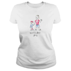 ClassicLadies Josh Allen Worlds Best Dad TShirt