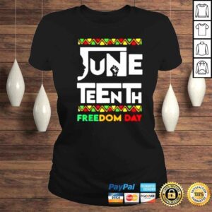 ClassicLadies Juneteenth Day Freedom Day Black History 1865 Shirt