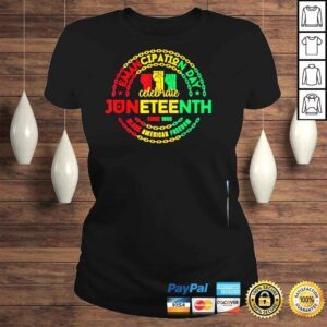 ClassicLadies Juneteenth emancipation day vintage cool melanin black pride 2022 shirt