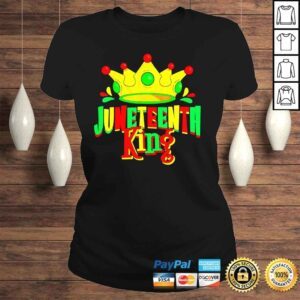 ClassicLadies Juneteenth king men boy afro african American june 19 shirt