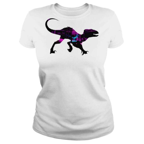 Jurassic World Fallen Kingdom Black Indoraptor T Shirt - Image 3