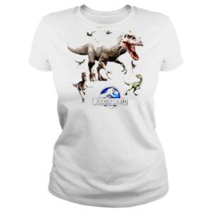 ClassicLadies Jurassic World Indominus Rex Raptor Run Graphic T Shirt