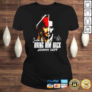 ClassicLadies Justice for Johnny Depp bring him back signature shirt